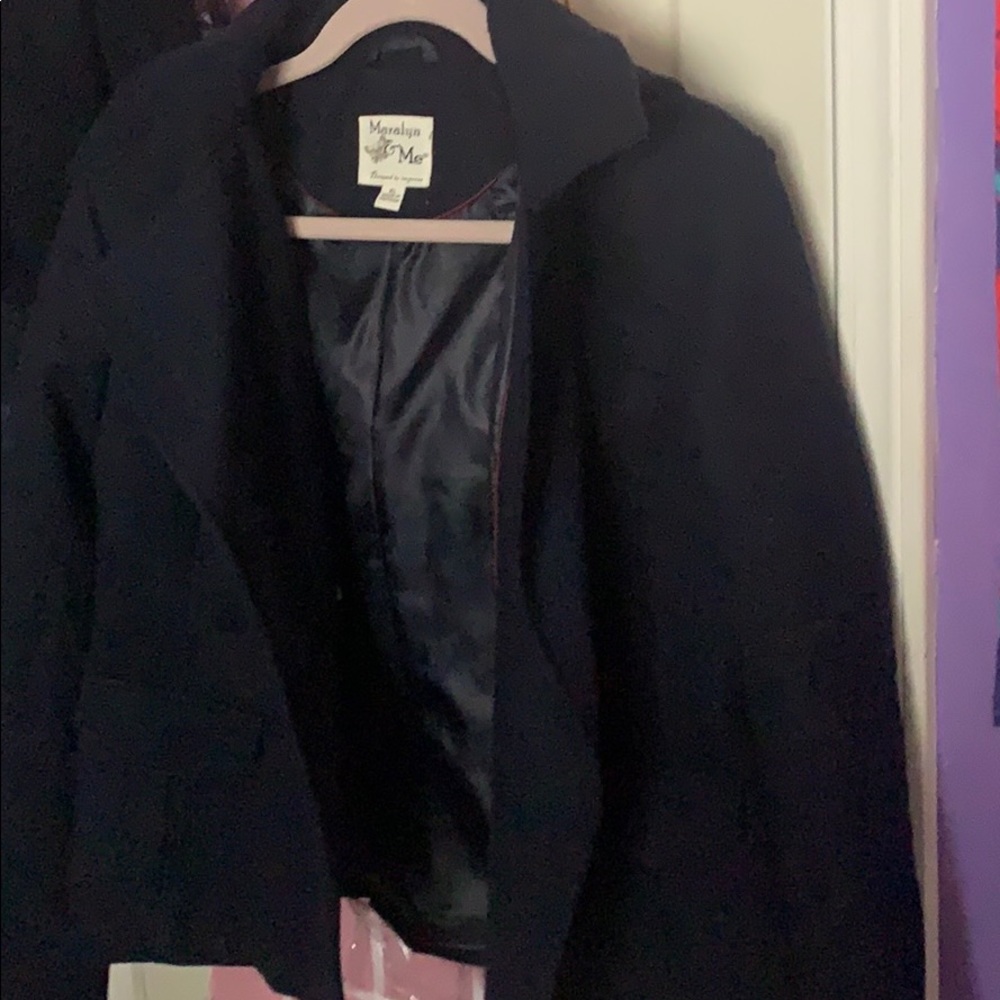 Hooded winter coat